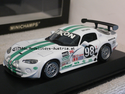 1:43 Minichamps Dodge Viper GTS-R #98 Daytona 1996
