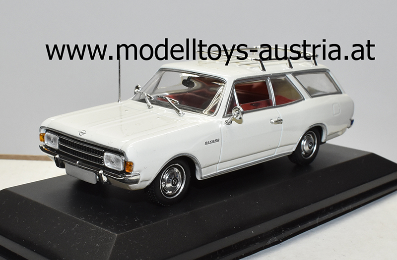 Opel Rekord C Caravan Kombi 1966 weiss 1:43 Opel Rekord C Caravan Kombi 1966 weiss 1:43