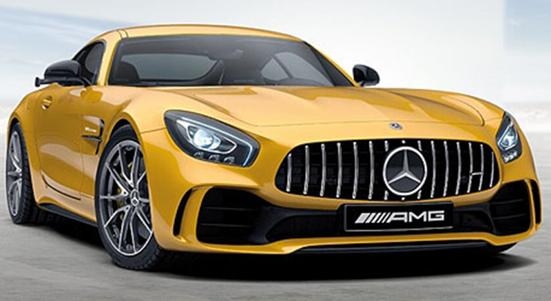 Mercedes Benz SLS AMG GT-R Coupe 2017 gelb metallik 1:87 HO Mercedes Benz SLS AMG GT-R Coupe 2017 gelb metallik 1:87 HO
