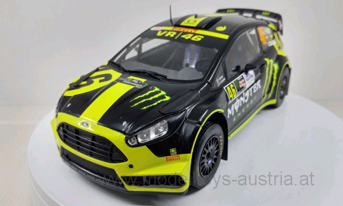 Ford Fiesta RS WRC 2014 Rally Monza ROSSI / CASSINA 1:18 Ford Fiesta RS WRC 2014 Rally Monza ROSSI / CASSINA 1:18