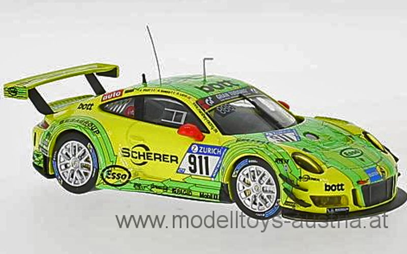 Porsche 911 991 Coupe GT3 R 2017 Nürburgring LIETZ / DUMAS / MAKOWIECKI / PILET 1:43 Porsche 911 991 Coupe GT3 R 2017 Nürburgring LIETZ / DUMAS / MAKOWIECKI / PILET 1:43