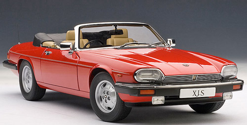 Jaguar XJS Cabrio V12 rot 1:18 Jaguar XJS Cabrio V12 rot 1:18