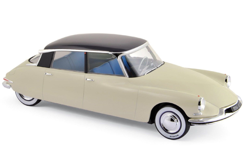 Citroen DS19 DS 19 Limousine 1956 Autosalon PARIS Oktober 1955 Champagne & Aubergine 1:18 Citroen DS19 DS 19 Limousine 1956 Autosalon PARIS Oktober 1955 Champagne & Aubergine 1:18