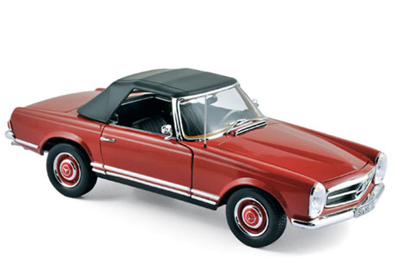 Mercedes Benz W113 Pagode Cabrio 230 SL 1967 rot 1:18 Mercedes Benz W113 Pagode Cabrio 230 SL 1967 rot 1:18