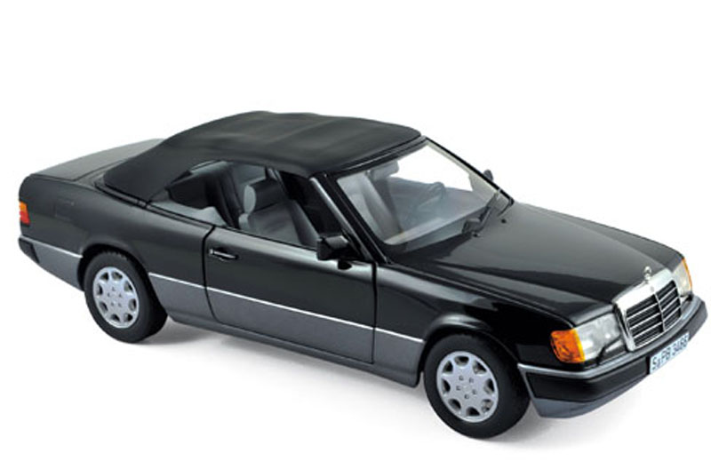 Mercedes Benz W124 Cabrio 300 CE-24 1990 schwarz 1:18 Mercedes Benz W124 Cabrio 300 CE-24 1990 schwarz 1:18