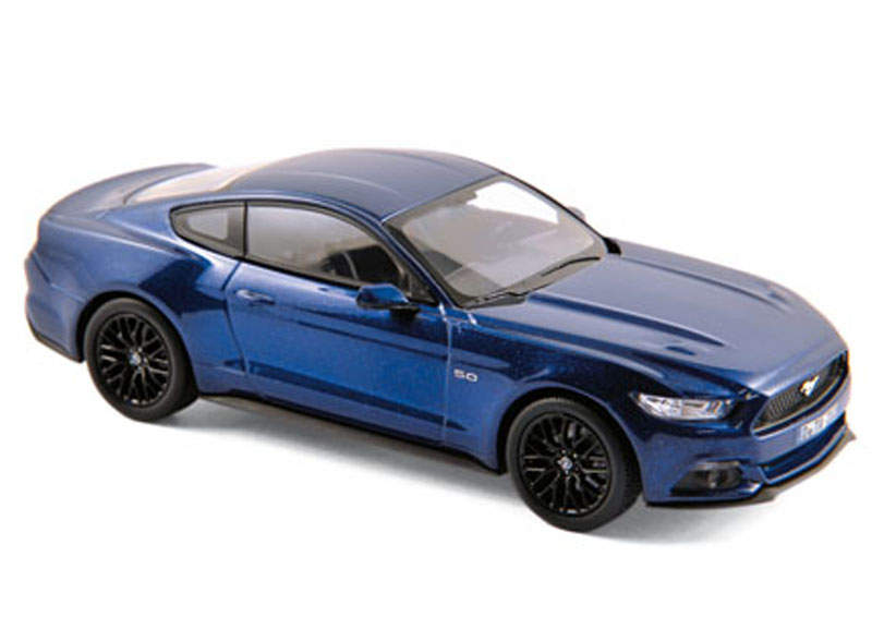 Ford Mustang Coupe GT 2015 blau metallik 1:43 Ford Mustang Coupe GT 2015 blau metallik 1:43