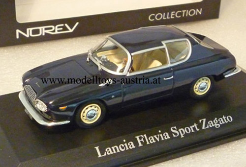 Lancia Flavia Sport Zagato 1962 dunkelblau 1:43 Lancia Flavia Sport Zagato 1962 dunkelblau 1:43