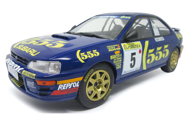 Subaru Impreza 1995 Rally Monte Carlo Carlos SAINZ / Luis MOYA 1:18 Subaru Impreza 1995 Rally Monte Carlo Carlos SAINZ / Luis MOYA 1:18
