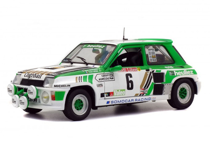 Renault 5 Turbo Gr.B 1985 Rally de Lozere SERPAGGI / LEGAL 1:18 Renault 5 Turbo Gr.B 1985 Rally de Lozere SERPAGGI / LEGAL 1:18