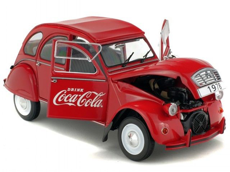 Citroen 2CV 2 CV 6 1978 COCA COLA rot 1:18 Citroen 2CV 2 CV 6 1978 COCA COLA rot 1:18