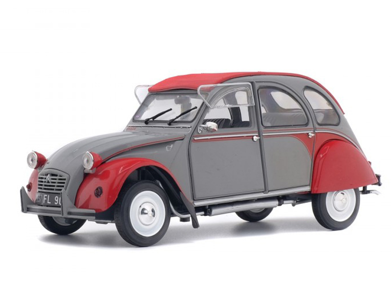 Citroen 2CV 2 CV 6 DOLLY 1985 grau / rot 1:18 Citroen 2CV 2 CV 6 DOLLY 1985 grau / rot 1:18