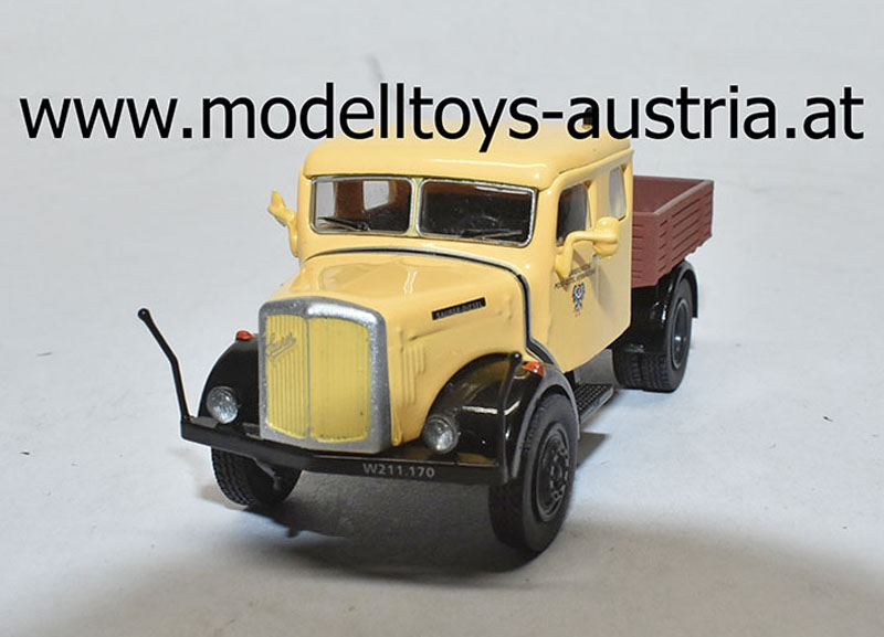 Saurer 6/7 AF Zugmaschine Doppelkabine Österreichische Post 1:87 Saurer 6/7 AF Zugmaschine Doppelkabine Österreichische Post 1:87