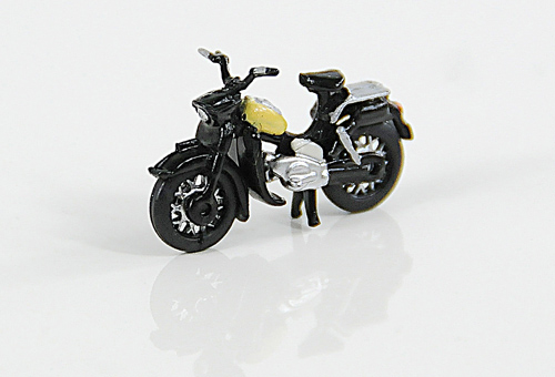 Steyr Puch Moped VS50 Österreichische Post gelb / schwarz 1:87 HO Steyr Puch Moped VS50 Österreichische Post gelb / schwarz 1:87 HO