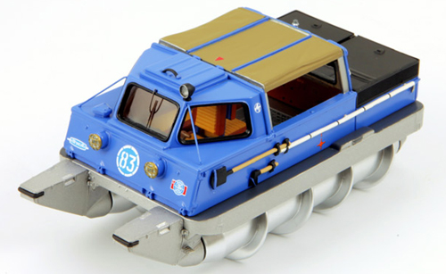 ZIL 29061 All Terrain Auger Vehicle Geländefahrzeug blau 1:43 ZIL 29061 All Terrain Auger Vehicle Geländefahrzeug blau 1:43
