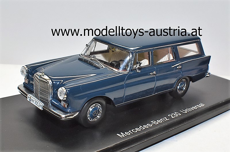 Mercedes Benz W111 230 Universal Kombi blau 1:43 Mercedes Benz W111 230 Universal Kombi blau 1:43