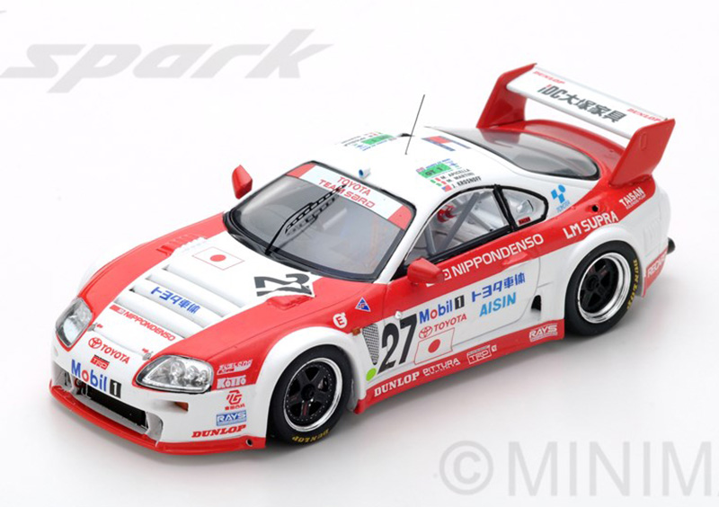 Toyota Supra GT LM 1995 Le Mans APICELLA / MARTINI / KROSNOFF 1:43 Toyota Supra GT LM 1995 Le Mans APICELLA / MARTINI / KROSNOFF 1:43