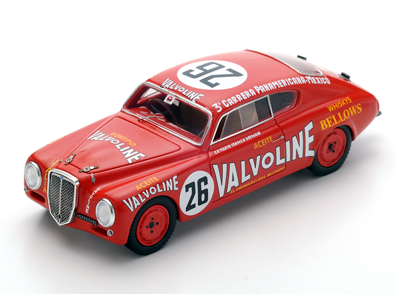 Lancia Aurellia B20 1952 Carrera Panamericana MAGLIOLI / BORNIGIA 1:43 Lancia Aurellia B20 1952 Carrera Panamericana MAGLIOLI / BORNIGIA 1:43