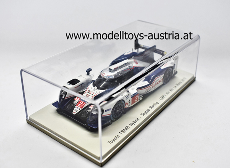 Toyota TS040 Hybrid 2015 Le Mans WURZ / SARRAZIN / CONWAY 1:43 mit Originial Autogramm Toyota TS040 Hybrid 2015 Le Mans WURZ / SARRAZIN / CONWAY 1:43 mit Originial Autogramm