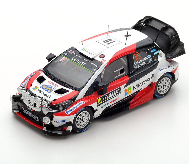 Toyota Yaris WRC 2017 Sieger Rally Schweden LATVALA / ANTTILA 1:43 Toyota Yaris WRC 2017 Sieger Rally Schweden LATVALA / ANTTILA 1:43