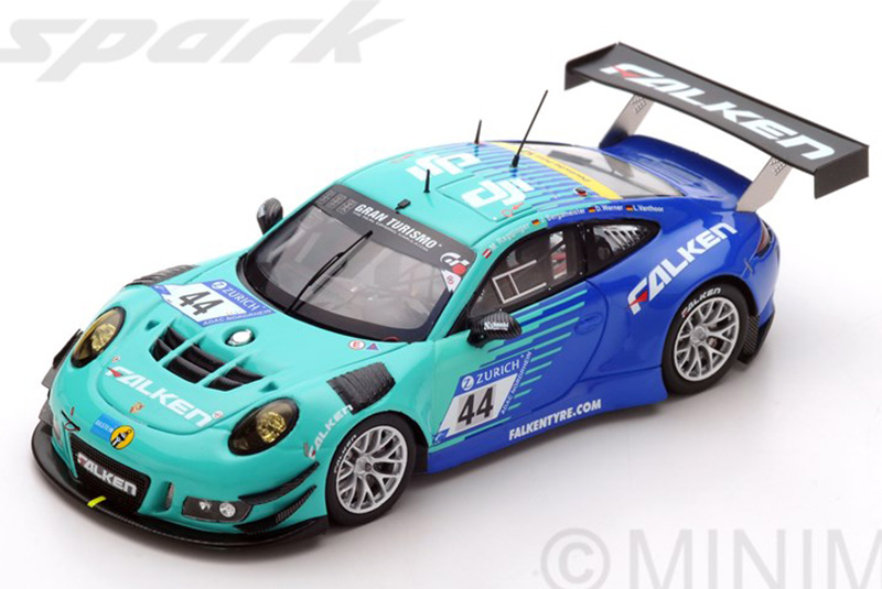 Porsche 911 991 GT3 R 2017 24 Stunden Nürburgring RAGGINGER / WERNER / BERGMEISTER / VANTHOOR 1:43 Porsche 911 991 GT3 R 2017 24 Stunden Nürburgring RAGGINGER / WERNER / BERGMEISTER / VANTHOOR 1:43