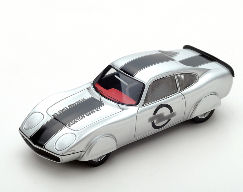 Opel Gt Electro Recordwagen 1973 Silver 1 43 Modelltoys Austria