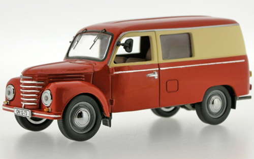 IFA Framo V901/2 Kastenwagen 1954 rot / creme 1:43 IFA Framo V901/2 Kastenwagen 1954 rot / creme 1:43