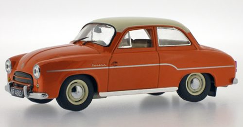 FSO Syrena 102 1962 orange / creme 1:43 FSO Syrena 102 1962 orange / creme 1:43