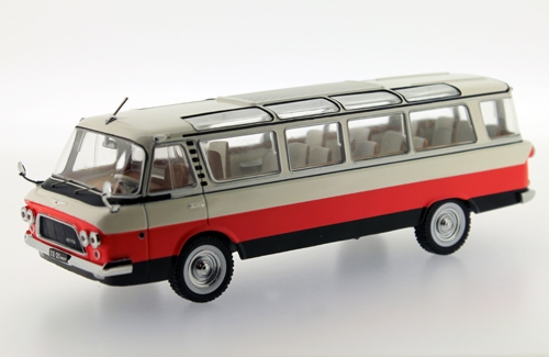 ZIL 118 Unost Autobus 1964 creme / rosa 1:43 ZIL 118 Unost Autobus 1964 creme / rosa 1:43