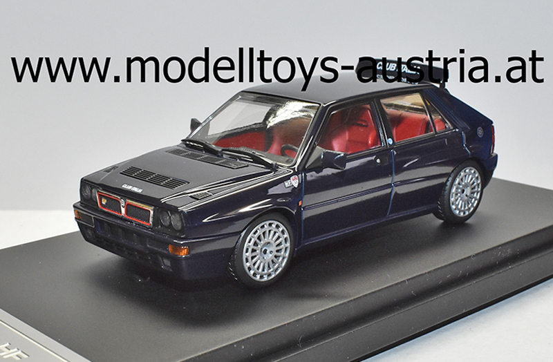 Lancia Delta HF Integrale Club Italia dunkel blau 1:43 Lancia Delta HF Integrale Club Italia dunkel blau 1:43