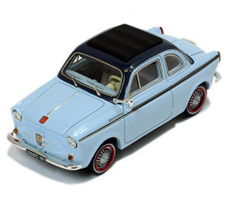NSU FIAT 500 Weinsberg 1960 hellblau 1:43 NSU FIAT 500 Weinsberg 1960 hellblau 1:43