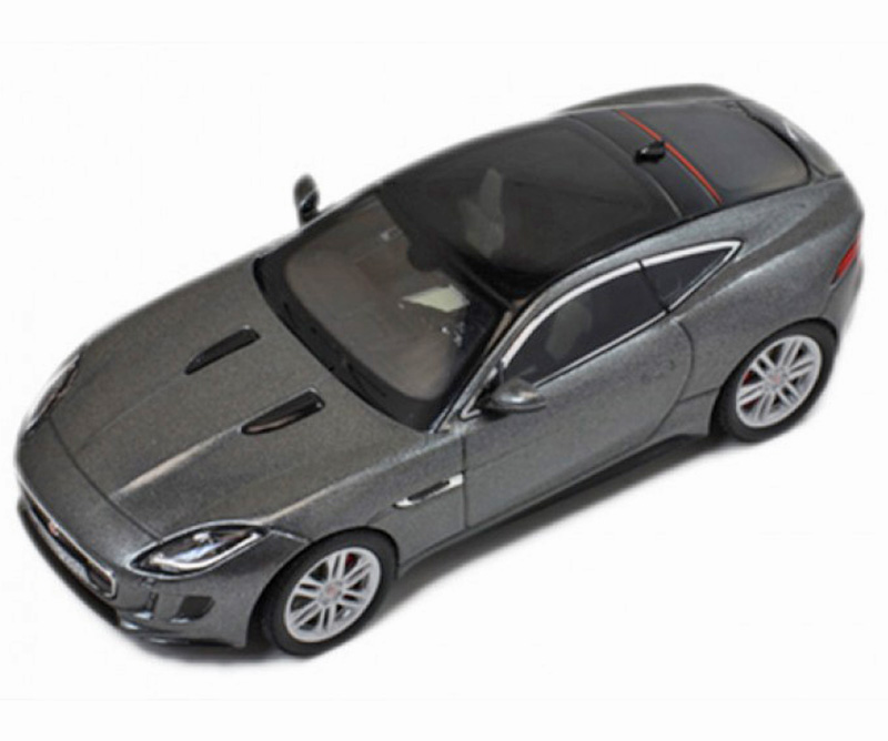 Jaguar F Type R Coupe 2014 grau metallik 1:43 Jaguar F Type R Coupe 2014 grau metallik 1:43