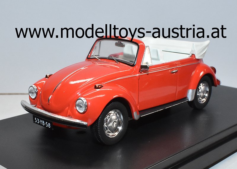 VW Käfer Cabrio 1973 rot 1:43 VW Käfer Cabrio 1973 rot 1:43
