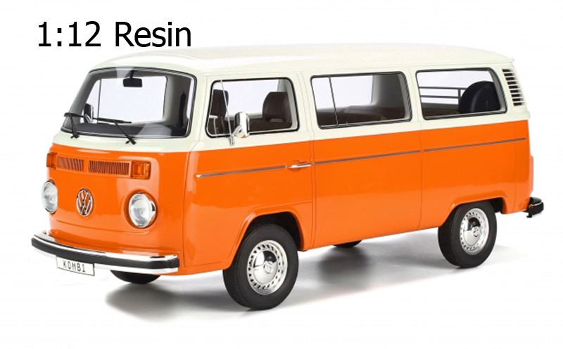 VW T2 Bus 1978 orange / weiss 1:12 VW T2 Bus 1978 orange / weiss 1:12