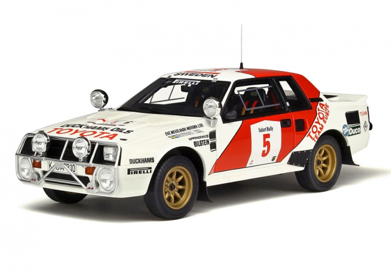 Toyota Celica Twincam Turbo Gr.B 1984 Safari Rally Sieger WALDEGAARD / THORSZELIUS 1:18 Toyota Celica Twincam Turbo Gr.B 1984 Safari Rally Sieger WALDEGAARD / THORSZELIUS 1:18