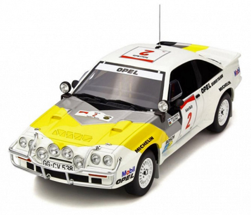 Opel Manta B 400 1985 Safari Rally Gruppe B Rauno AALTONEN / Lofty DREWS 1:18 Opel Manta B 400 1985 Safari Rally Gruppe B Rauno AALTONEN / Lofty DREWS 1:18