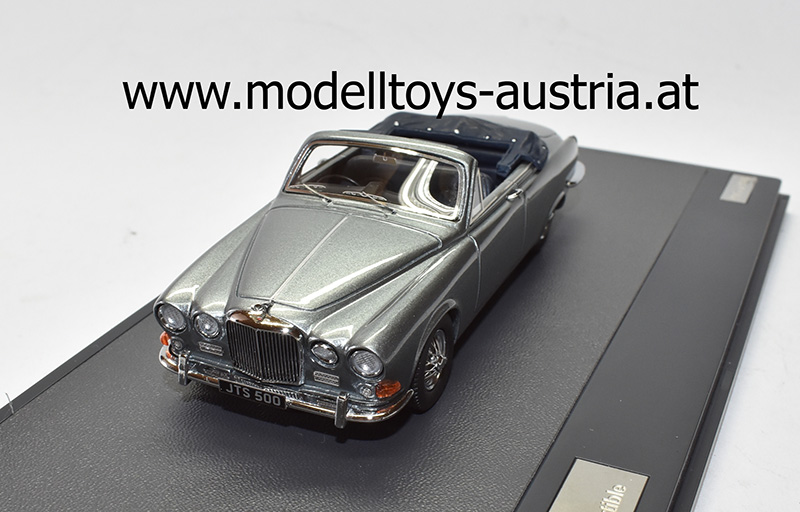 Jaguar 420 1967 Harold RADFORD Cabrio Convertible grau metallick 1:43 Jaguar 420 1967 Harold RADFORD Cabrio Convertible grau metallick 1:43