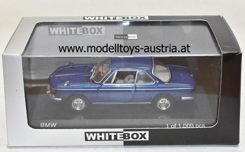 BMW 2000 CS 1966 metallic-blau 1:43 Whitebox   />/>NEW/</<