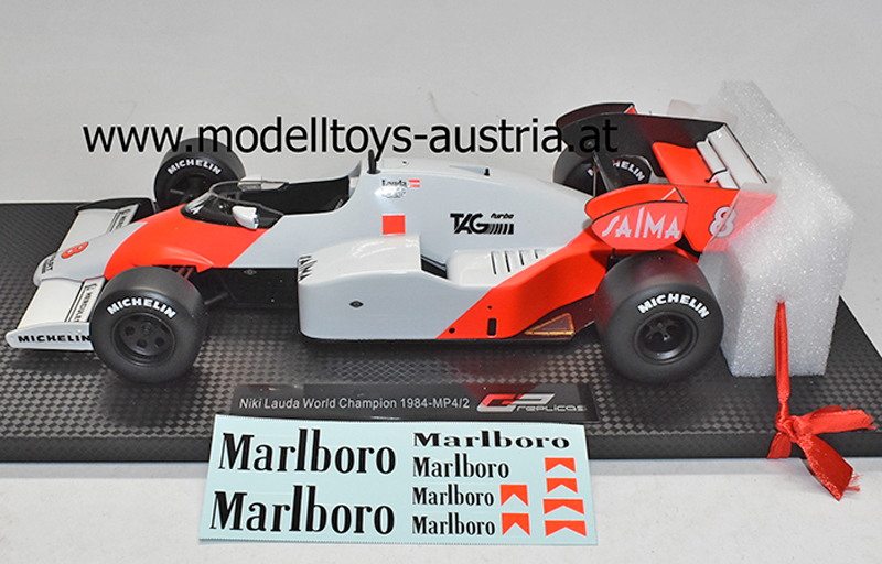 McLaren MP4/2 TAG Turbo 1984 WELTMEISTER Niki LAUDA 1:18 McLaren MP4/2 TAG Turbo 1984 WELTMEISTER Niki LAUDA 1:18