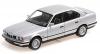BMW E34 Limousine 535I 1988 silver metallic 1:18