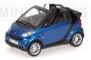 Smart Fortwo For Two Cabriolet 2007 blue metallic 1:18
