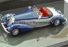 Horch 855 Special Roadster Cabriolet 1938 silver metallic / blue 1:43