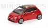 New Fiat 500 2007 red 1:64