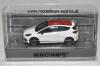 Ford Fiesta ST 2018 white / red Roof 1:87 H0