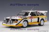 Audi Sport Quattro S1 1985 Rallye winner San Remo Walter RÖHRL / Christian GEISTDÖRFER 1:18 AutoArt