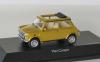 Mini Cooper Classic with folding Roof gold metallic 1:43