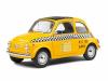 Fiat 500 1965 TAXI New York NYC yellow 1:18