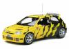 Renault Clio Maxi Presentation 1995 yellow / black 1:18