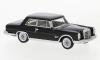Mercedes Benz W100 600 Nallinger Coupe 1963 black 1:87 H0