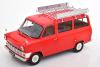 Ford Transit Bus 1965 with Roof Rack red 1:18