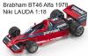 Brabham BT46 Alfa 1978 Niki LAUDA 1:18